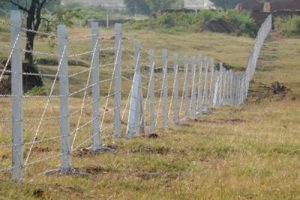 gi-barbed-wire-with-cement-pole-compound-works